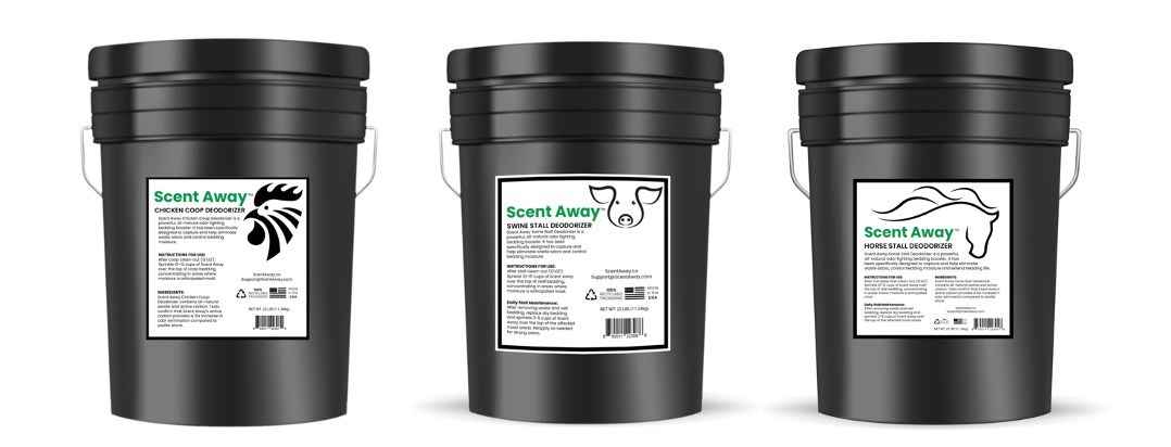 Scent Away Products Announcement – New Range of Barnyard Animal Deodorizers